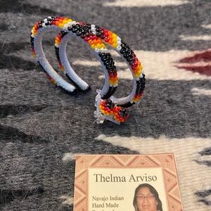 Native American new beaded earrings